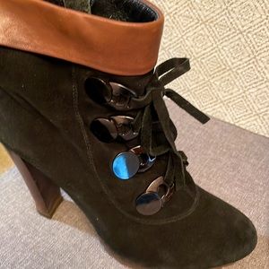 Cerzedo heeled boots size 7 euro 37